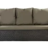 Coussins de canapé meubles de jardin en résine tressée Vert, Coussins balançoire d'extérieur 140x50x50 Coussin de banc de jardin