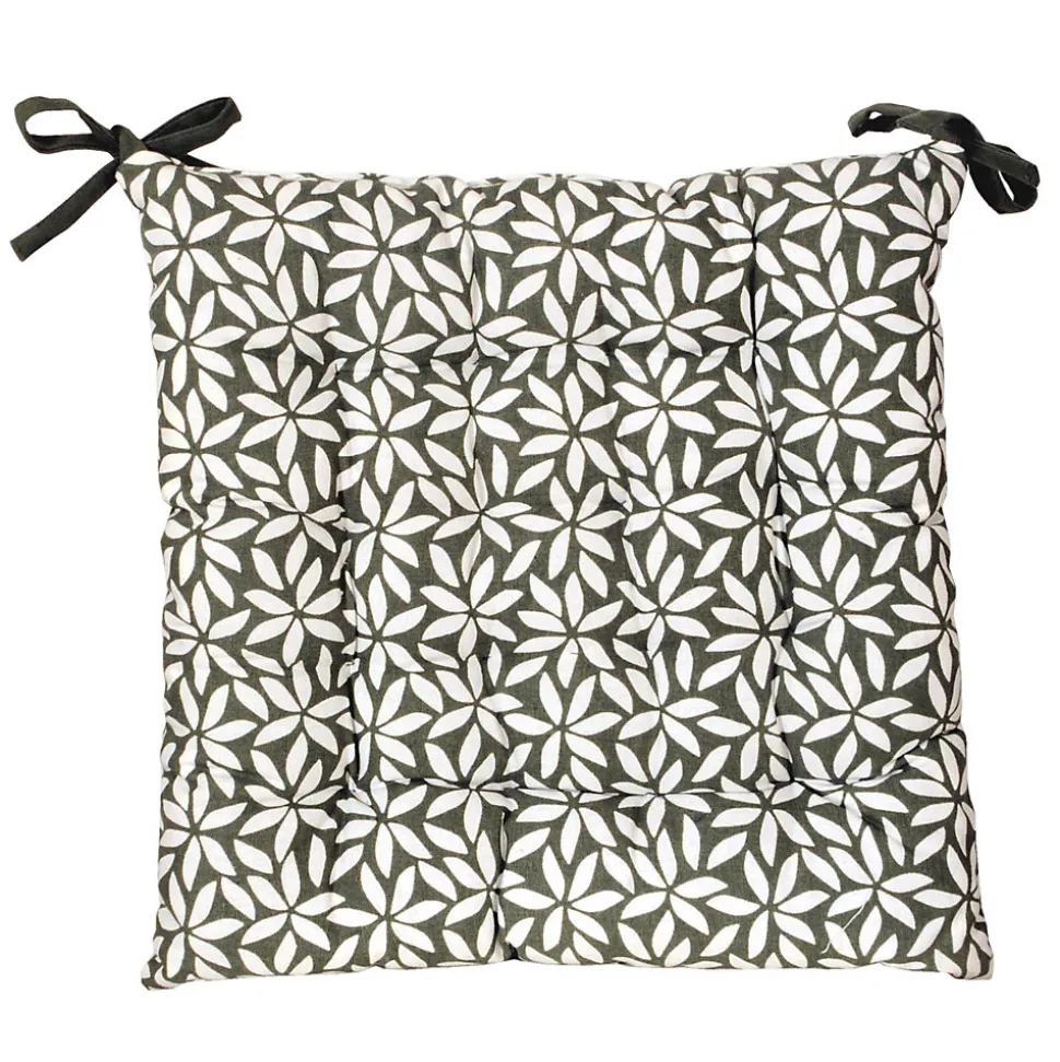 Coussins de Chaise Carrées Bicolores 40x40cm - lot de 6 - Confort et Élégance DYLREV