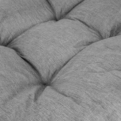 Coussins palette dossier en polyester BANANAIR 120x40x15 cm gris