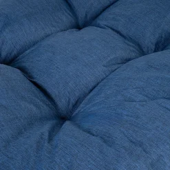 Coussins palette lot en polyester BANANAIR 120x80x15 cm bleu