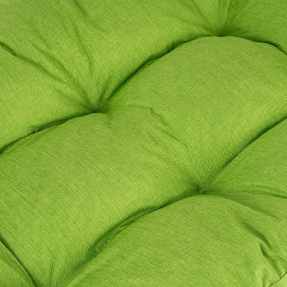 Coussins Palette lot x2 en polyester BANANAIR 120x80cm/120x40cm Vert