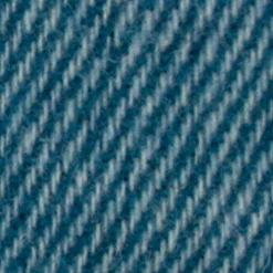 Couverture en laine mélangée - Effet denim (180x240 cm - Turquoise)