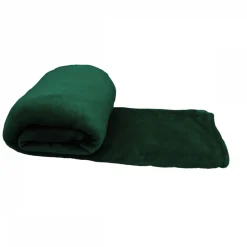 Couverture, plaid polaire 150 x 200 cm en flanelle ultra doux - Vert - Vivezen