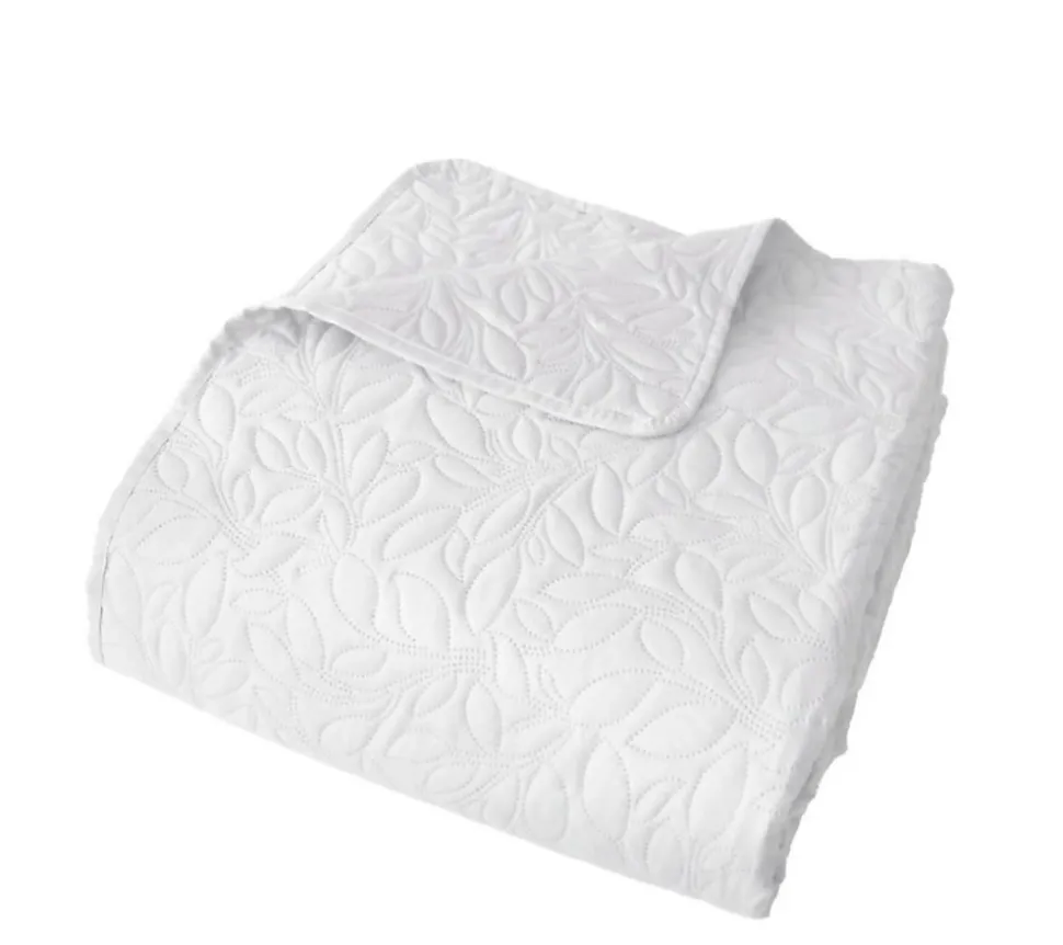 Couvre-lit en microfibre Rosace