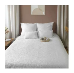 Couvre-lit en microfibre Rosace