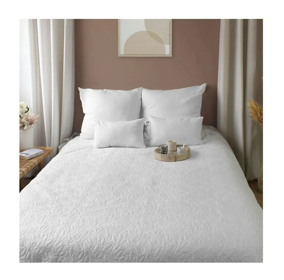 Couvre-lit en microfibre Rosace