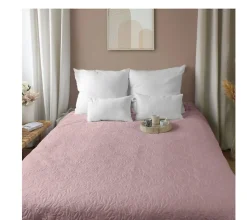 Couvre-lit en microfibre Rosace