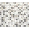 Crédence Adhésive Cuisine et Salle de Bain x4 - Carrelage Mural Smart Tiles, Gris, Blanc et Beige - 25,91 x 23,11cm