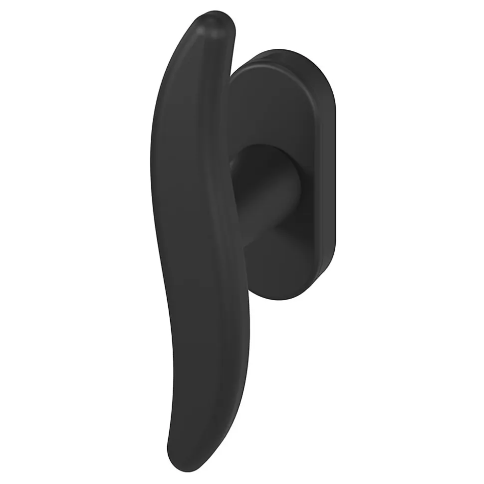 Crémone de fenêtre Armel aluminium noir L.11cm GoodHome