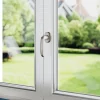 Crémone de fenêtre Govlin aluminium gris chromé L.13cm GoodHome