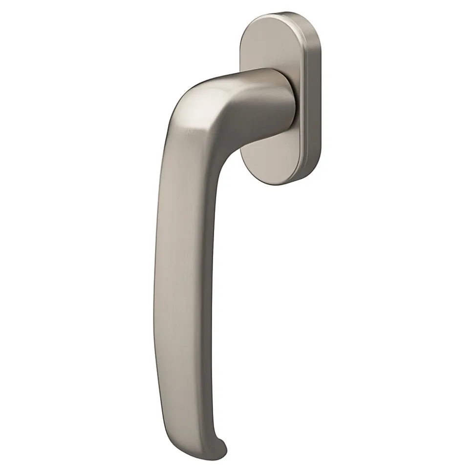 Crémone de fenêtre Govlin aluminium gris chromé L.13cm GoodHome