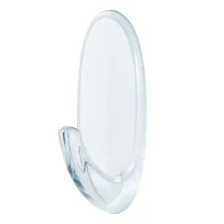 Crochet Clear Transparent Oval Taille Moyen Modèle