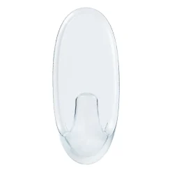 Crochet Clear Transparent Oval Taille Moyen Modèle