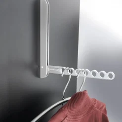 Crochet pliant gris Fackelmann Tecno