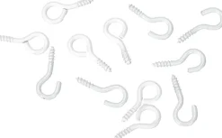 CROCHETS A VIS BLANCS - LOT DE 10 - ATELIERS28