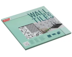 Dalle adhésive murale Wall Tiles DC FIX Carreaux de ciment style oriental L.30,5 x l.30,5 cm vendue par 6 pièces