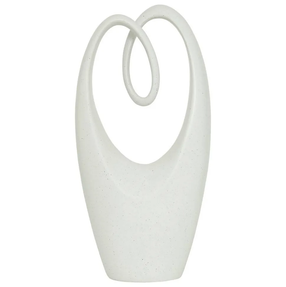 Déco à poser Davy H.44cm résine blanc - Atmosphera