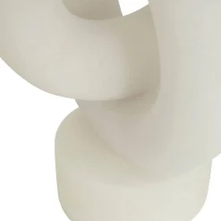 Déco à poser Louan H.30,5cm résine blanc - Atmosphera