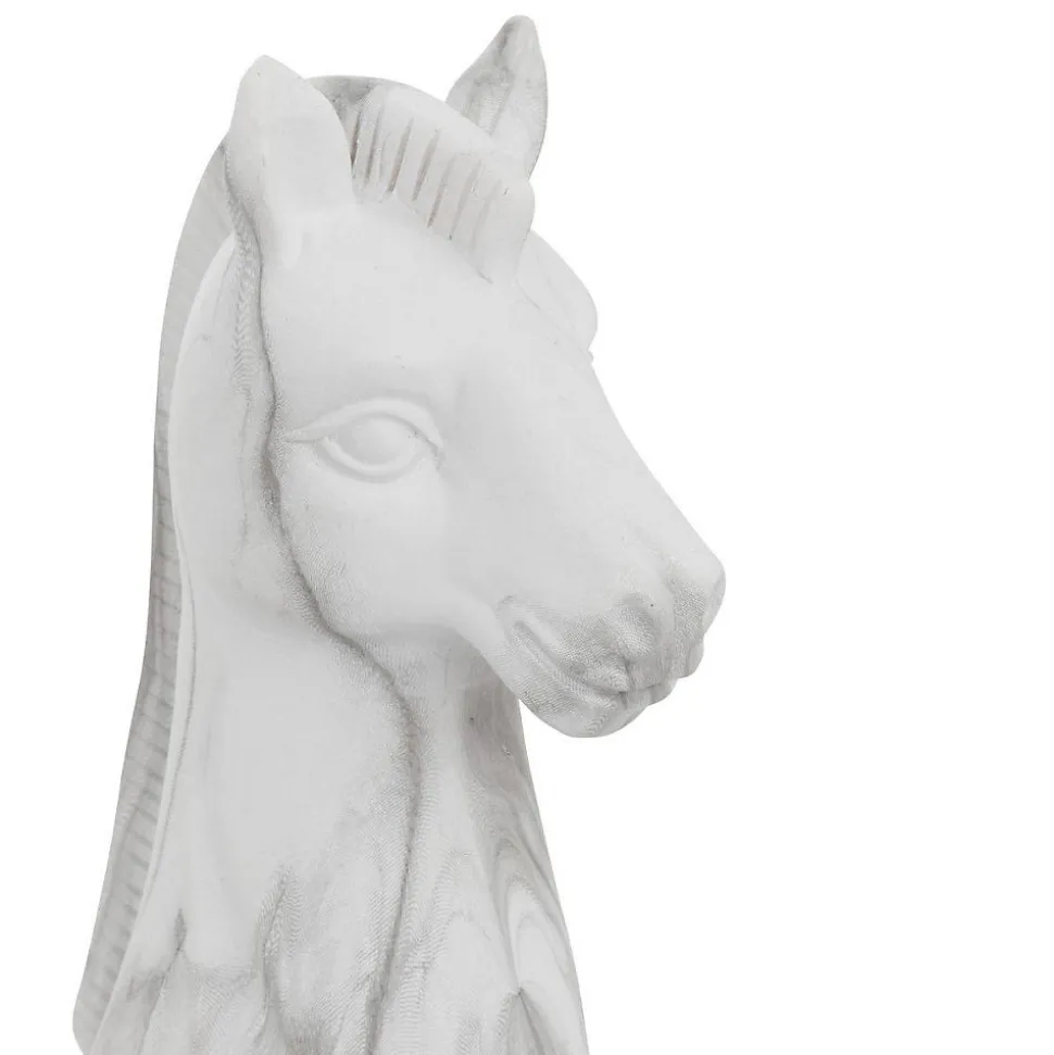 Déco à poser pièces d'échec Olen gris H26,5cm- Multicolore- Atmosphera