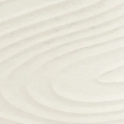 Déco mural 3D Hateya blanc 80x80cm - Atmosphera