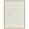 Déco murale 3D Angeli blanc 60x80cm - Atmosphera