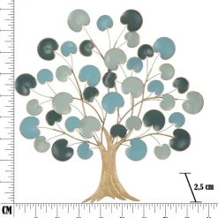 Décoration murale Arbre en métal Apple 89x2.5x90 cm