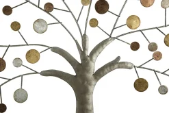 Décoration murale Arbre en métal Della Vita 61x1.8 cm