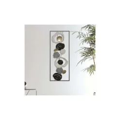 Décoration murale en métal Dixy 28.5x3x74 cm