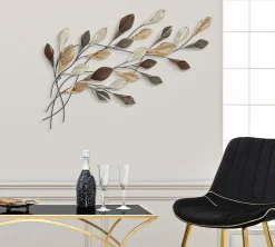 Décoration murale en métal Ramo 46x5.5x87.5 cm