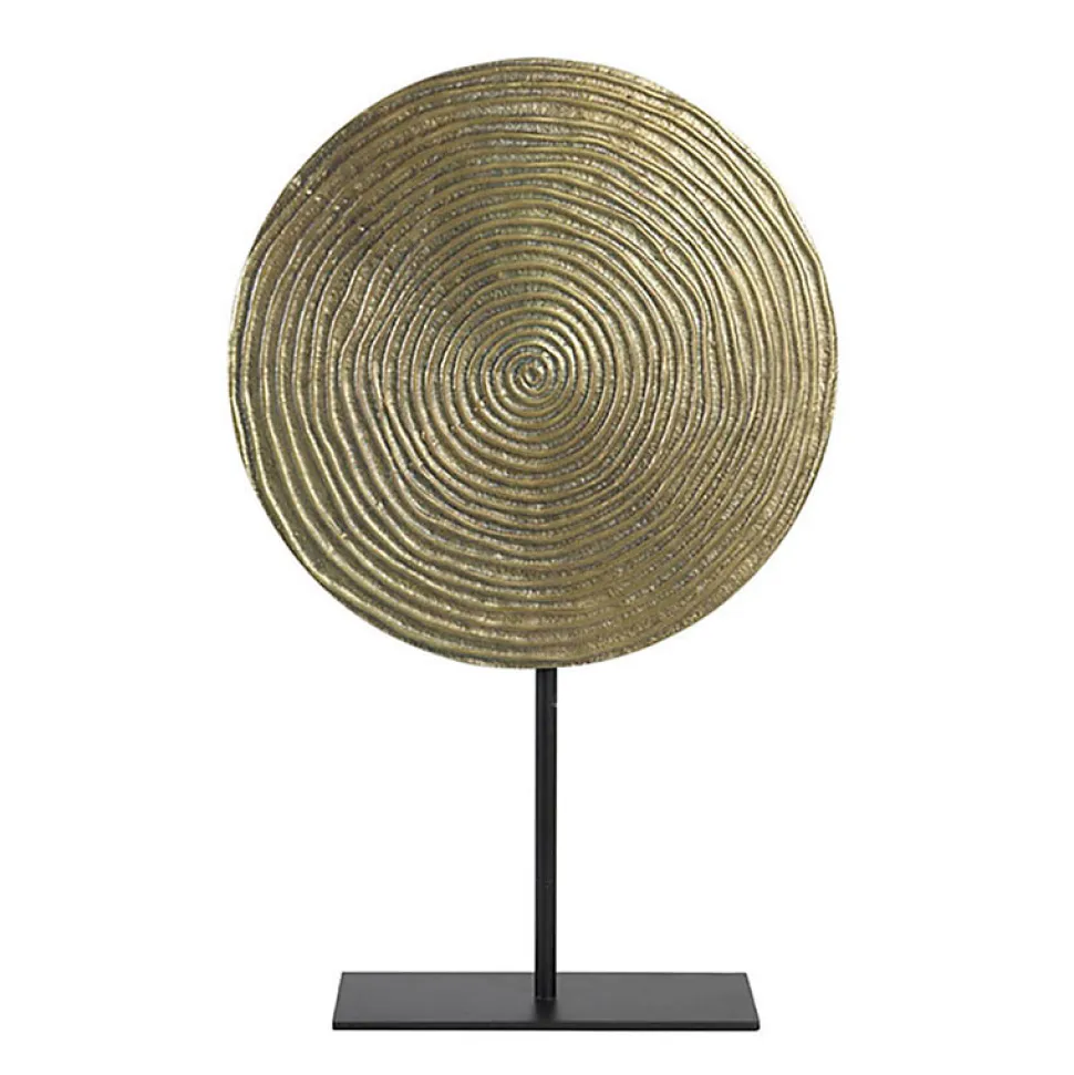 Décoration Rawas métal bronze noir 35x10x56cm