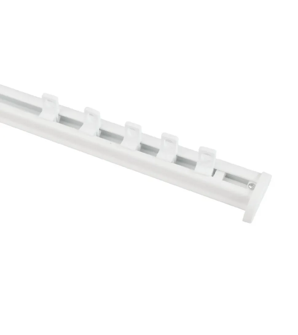 DECORAIL - Tringle Rail Rideau Discret 6 m - Aluminium