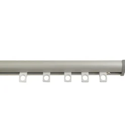 DECORAIL - Tringle Rail Rideau Discret 2 m - Aluminium