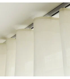 DECORAIL - Tringle Rail Rideau Discret 1 m - Aluminium