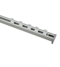 DECORAIL - Tringle Rail Rideau Discret 1 m - Aluminium