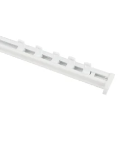 DECORAIL - Tringle Rail Rideau Discret 4.5 m - Aluminium