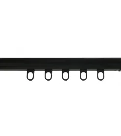 DECORAIL - Tringle Rail Rideau Discret 1.5 m - Aluminium