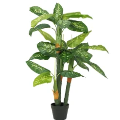 Dieffenbachia artificiel toucher naturel 130cm