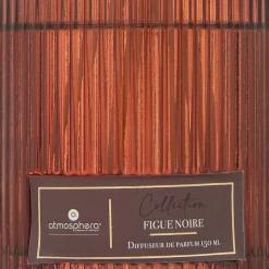 Diffuseur de parfum Albie 150ml verre figue noire - Atmosphera