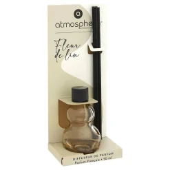 Diffuseur de parfum Hanae 50ml verre lin - Atmosphera