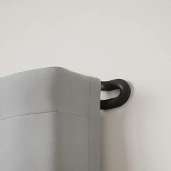 Double tringle à rideaux extensible Midnight