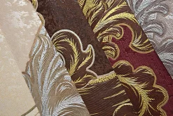EDEM 1026-13 Papier peint baroque texturé accents métalliques 5,33 m2