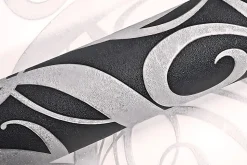 EDEM 81136BR29 Papier peint à motifs graphiques gaufré accents métalliques 10,65 m