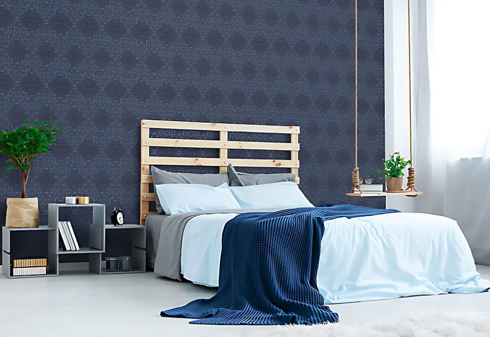 EDEM 85037BR32 Papier peint baroque texturé accents métalliques 5,33 m2
