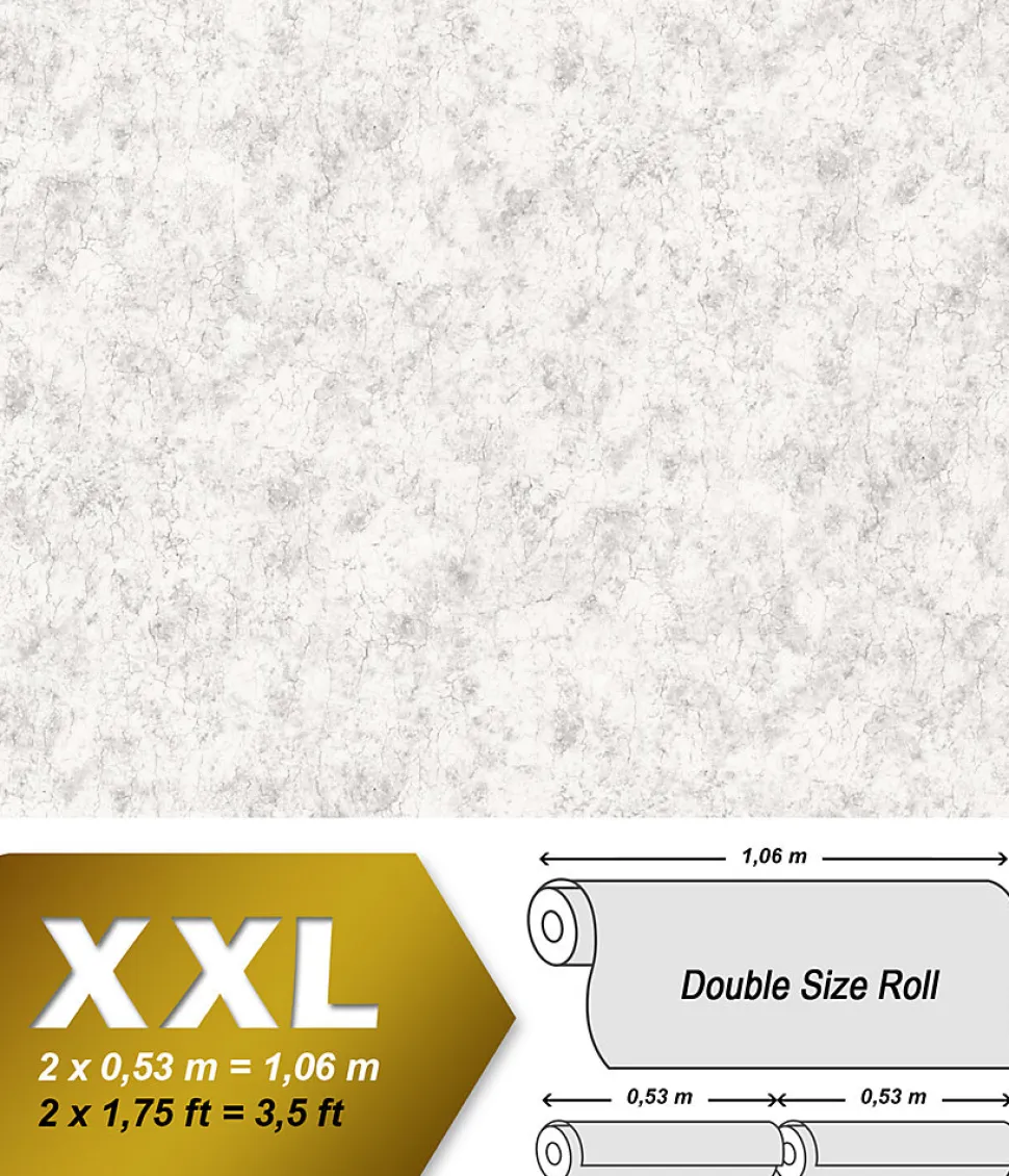 EDEM 807DN47 Papier peint aspect crépi légèrement texturé mat 10,65 m2