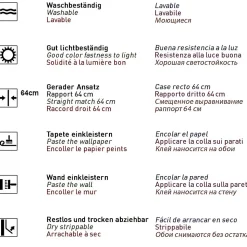 EDEM 410ST16 Papier peint texturé légèrement texturé effet métallique 10,65 m2