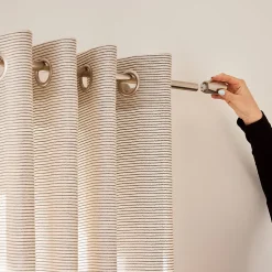 Embout bouchon pour barre à rideau GoodHome 19 mm Athens gris