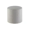 Embout bouchon pour barre à rideau GoodHome 28 mm Chalki blanc