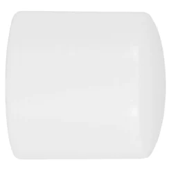 Embout bouchon pour barre à rideau Volos bois de hêtre blanc Ø28mm GoodHome