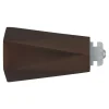 Embout cône pour barre à rideau Easy-Fit Kozani métal marron Ø19mm GoodHome