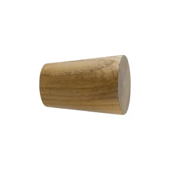 Embout cône pour barre à rideau GoodHome 28 mm Symi naturel